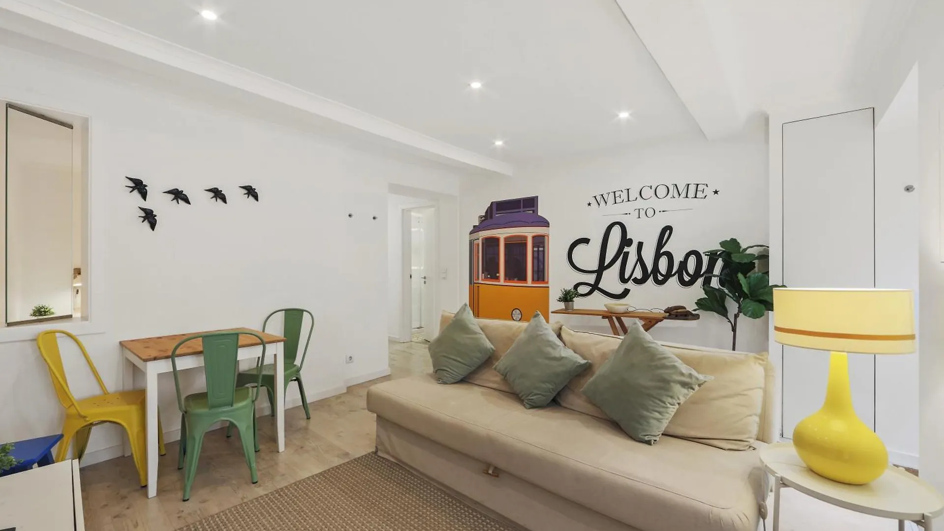 Apartment Furnished Sao Bento 1 Bedroom 1Ba Apt Lisbon